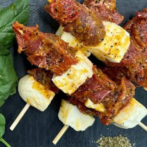fillet & halloumi kebab